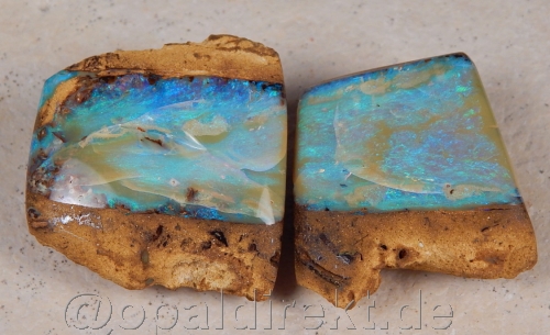 Einmaliges tolles Opalisiertes-Holz - Video