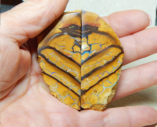 Pärchen Yowah Opal - Video