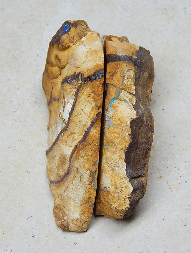 Pärchen Yowah Opal - Video