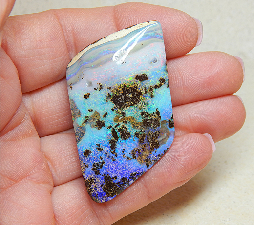 Gem Boulder Opal am Band - Video