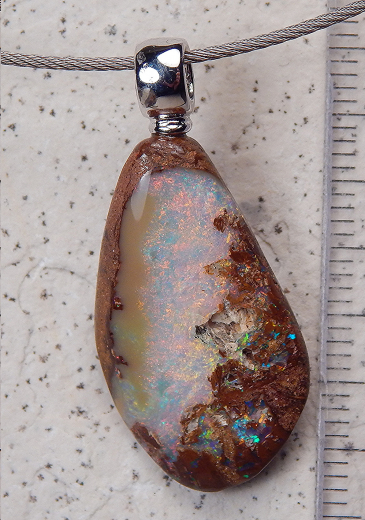 Boulderopal mit 925SS Öse - Video