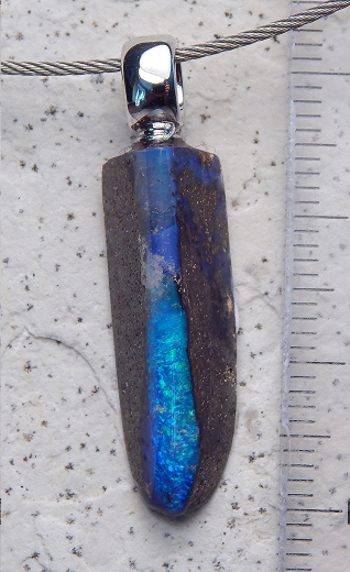 Boulderopal mit 925 SS Öse - Video