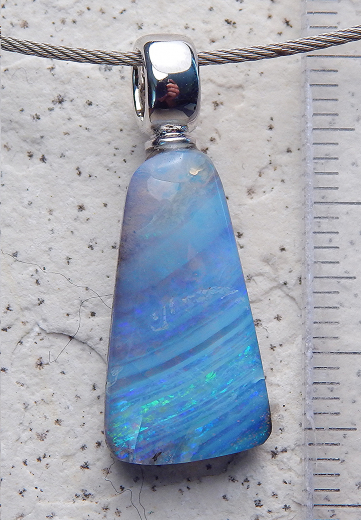 Boulderopal mit 925 SS Öse - Video