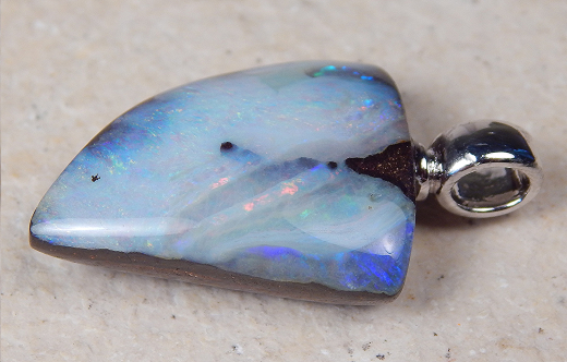 Boulderopal mit 925 SS Öse - Video