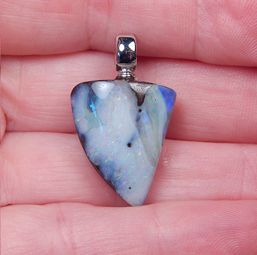 Boulderopal mit 925 SS Öse - Video