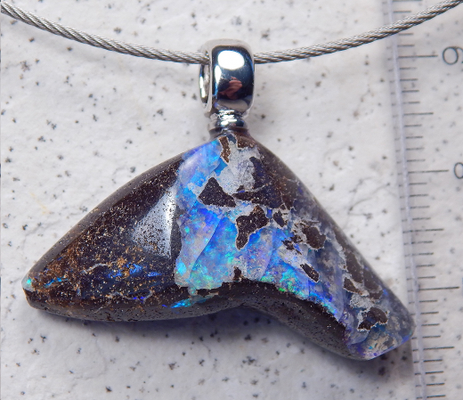 Boulderopal mit 925 SS Öse - Video