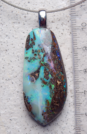 Boulderopal mit 925 SS Öse - Video