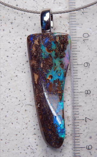 Boulderopal mit 925 SS Öse - Video