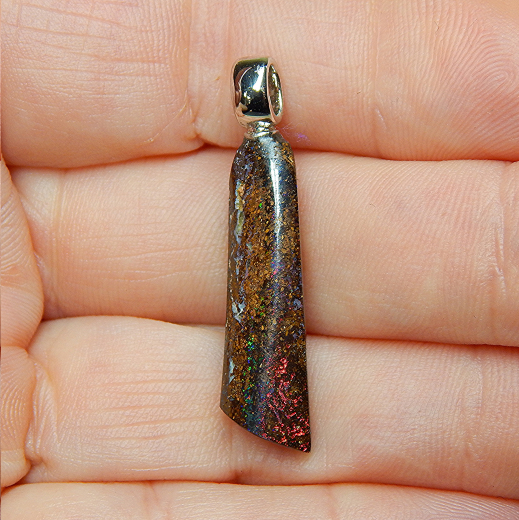 Matrixopal mit 925 SS Öse - Video