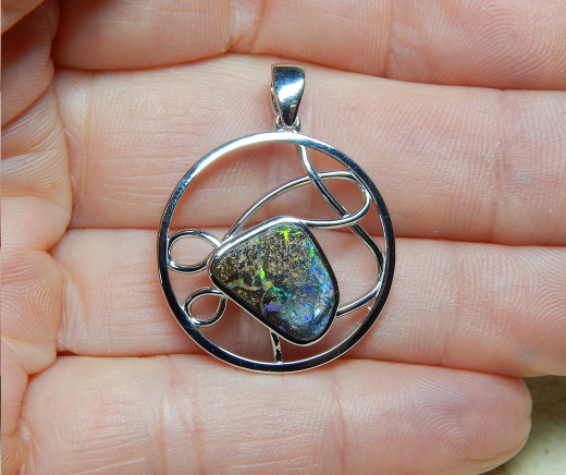 Designer Anhänger in 925SS - Video