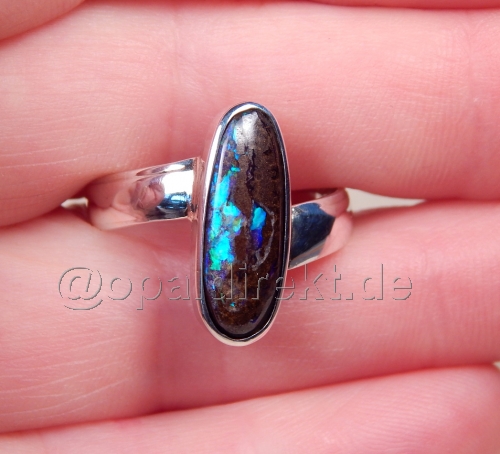 Designer-Opalring 925 SS - Video