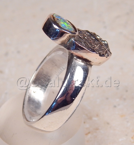 Designer-Opalring 925 SS - Video