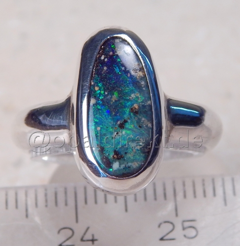 Designer-Opalring 925 SS - Video