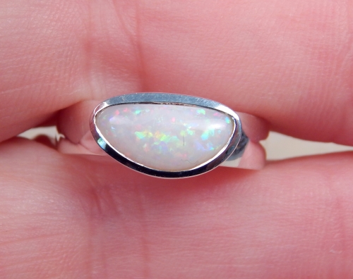 Designer-Opalring 925 SS - Video