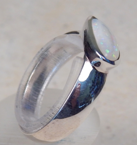 Designer-Opalring 925 SS - Video