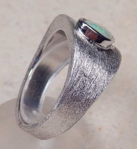 Designer-Opalring 925 SS - Video