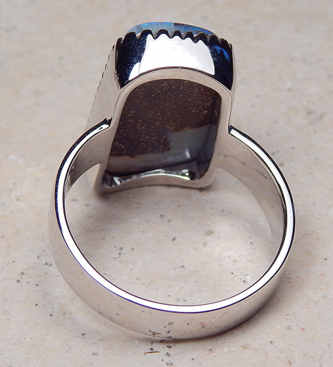 Designer Boulder- Opalring 925 SS - Video