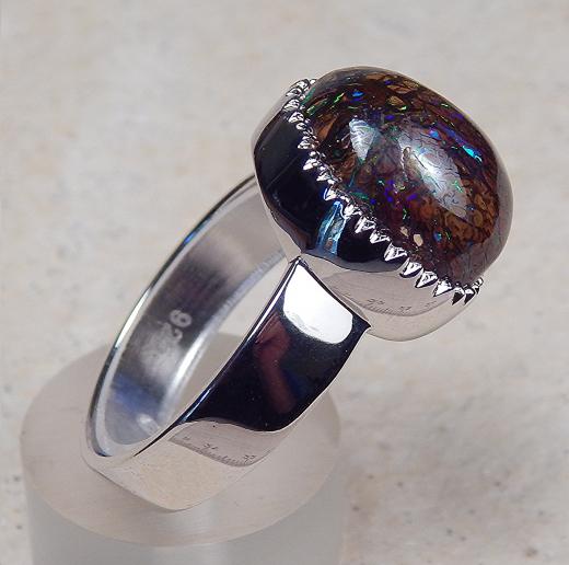 Designer Matrix- Opalring 925 SS - Video