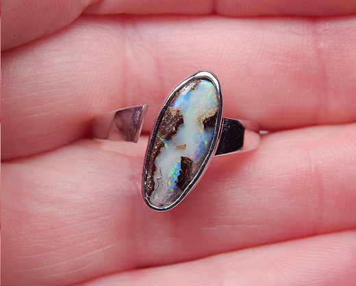 Offener Designer - Opalring 925 SS - Video