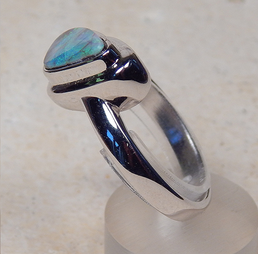 Designer Boulder- Opalring 925 SS - Video