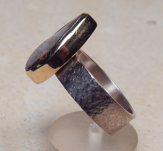 Boulder-Ring 925 SS & 585 GG - Video