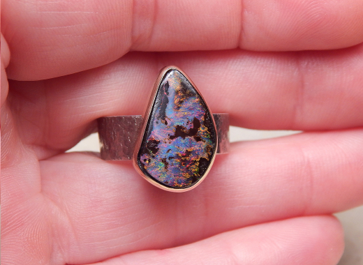 Boulder-Ring 925 SS & 585 GG - Video