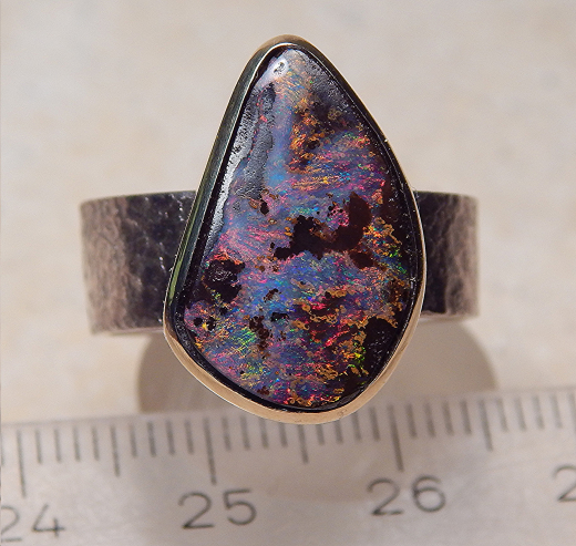 Boulder-Ring 925 SS & 585 GG - Video