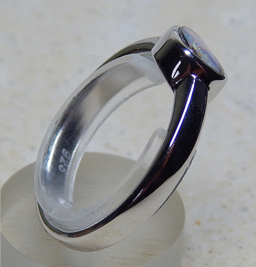 Designer Boulder- Opalring 925 SS - Video