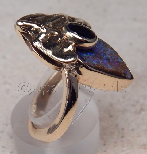 Designer Opalring in 585 GG - Video