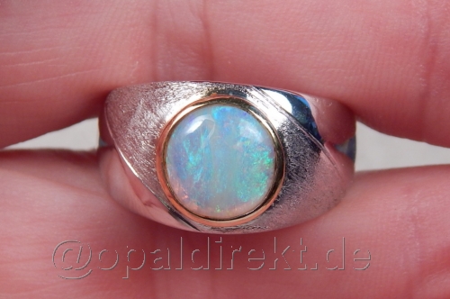 Designer-Opalring 925 SS - Video