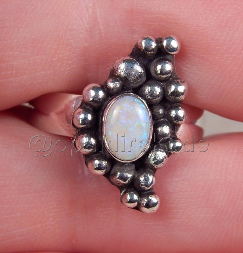 Designer-Opalring 925 SS - Video