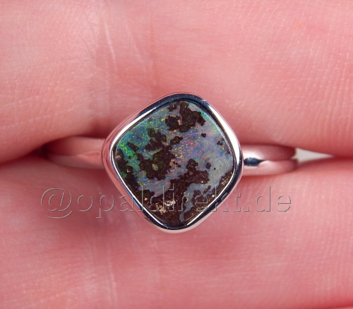 Designer-Opalring 925 SS - Video