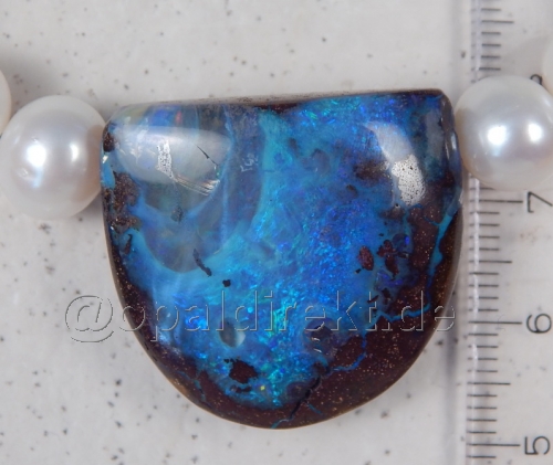 Perlenkette mit Opal