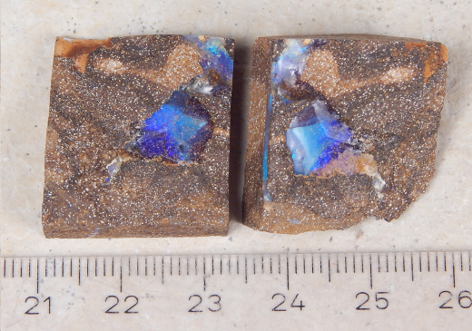 Roh-Boulderopal-Pärchen - Video