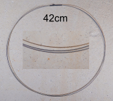 3 Reihig Bi-Color Reif 42cm