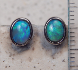 Blackopal- Ohrstecker 925 SS