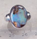 Designer-Opalring 925 SS - Video