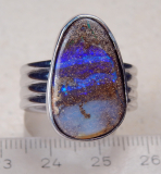 Boulder- Opalring 925 SS - Video