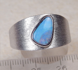Boulder Opal Ring in 925 SS - Video