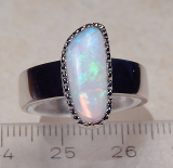 Designer Kristall- Opalring 925 SS - Video