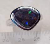 Designer Boulder- Opalring 925 SS - Video