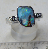 Designer Opal Ring in 925 SS - Video