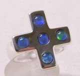 Opal Ring in 925 SS