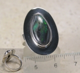 Black-Opalring 925 SS