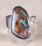 Designer Opal Ring in 925 SS - Video