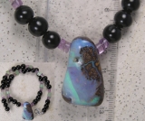 Kette mit Boulderopal - Video