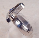 Opalring in 585 WG mit Brillant - Video