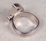 Opalring in 585 WG mit Brillant - Video