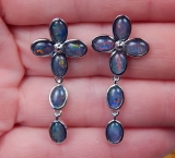 Ohrringe 925 SS rhodiniert