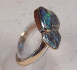 Opalring in 585 GG - Video